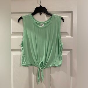 Lime green workout/t-shirt